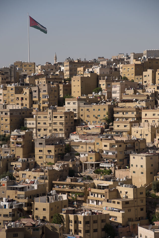 “Huge Flag above Amman” by Emma Jones