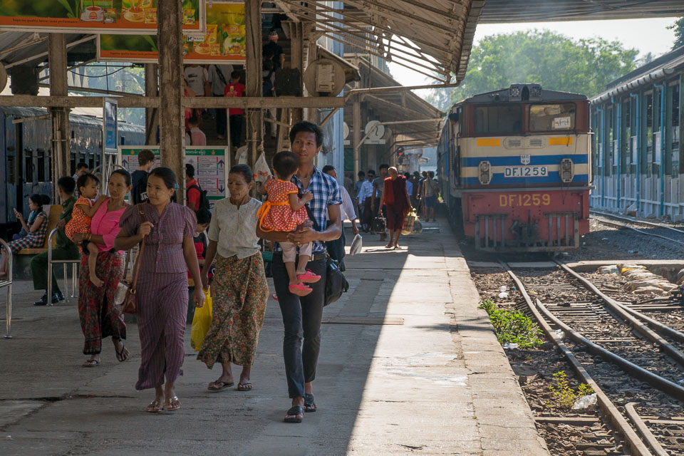 “Arriving in Yangon” by Emma Jones