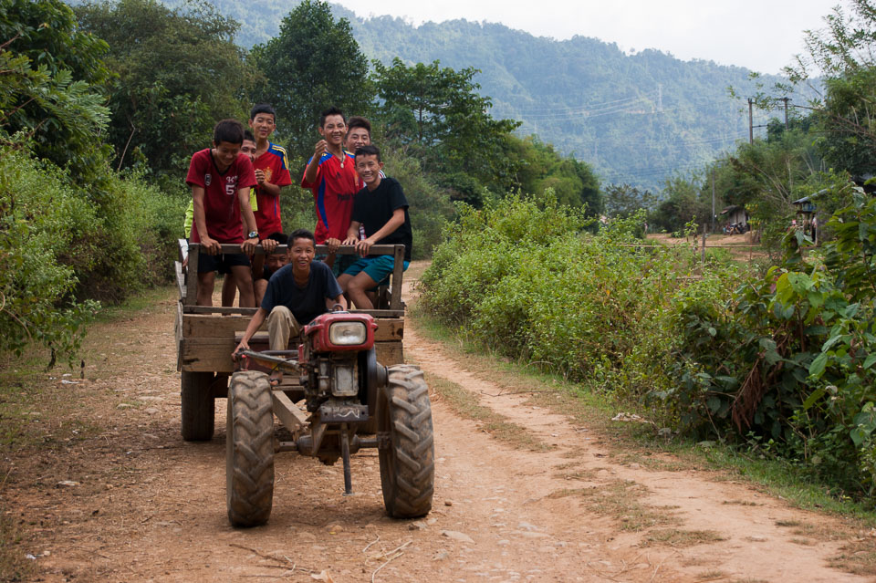 “Lao Village Transport” by Emma Jones