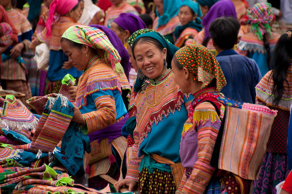 “Hmong Flower Women” by Emma Jones